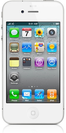 Смартфон APPLE iPhone 4 8GB White - Тихвин