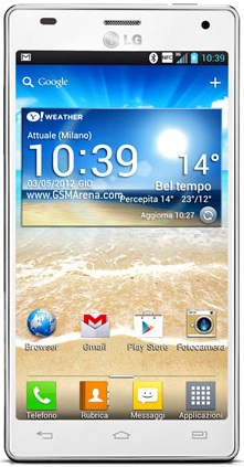 Смартфон LG Optimus 4X HD P880 White - Тихвин