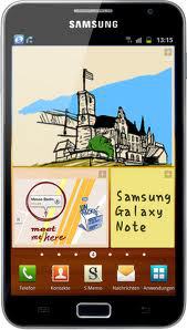 Смартфон Samsung Galaxy Note GT-N7000 Blue - Тихвин